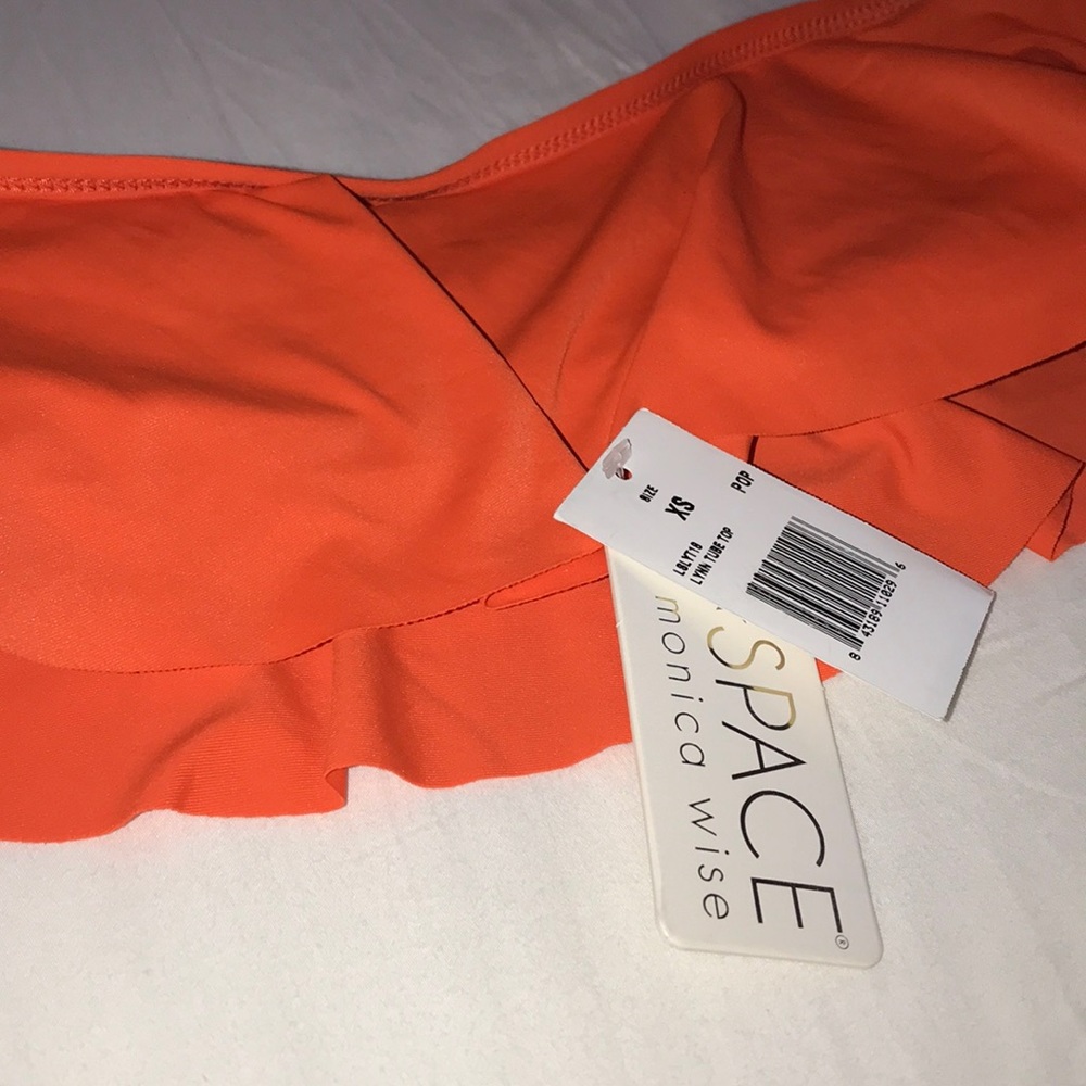 L Space Lynn Tube Top size XS NWT orange Swim - Picture 6 of 8
